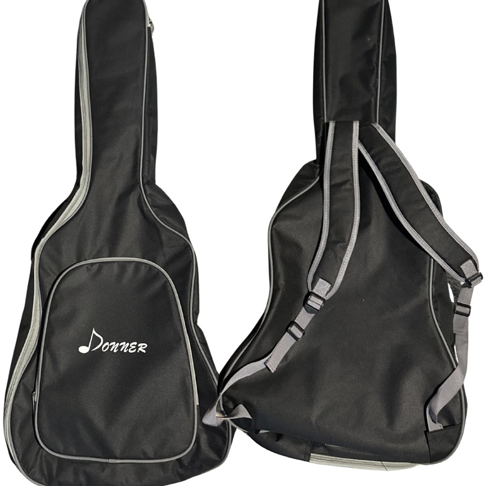 Black Acoustic Guitar Bag